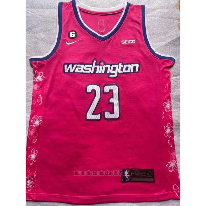 Camiseta Washington Wizards Michael Jordan #23 Ciudad 2022-23 Rosa